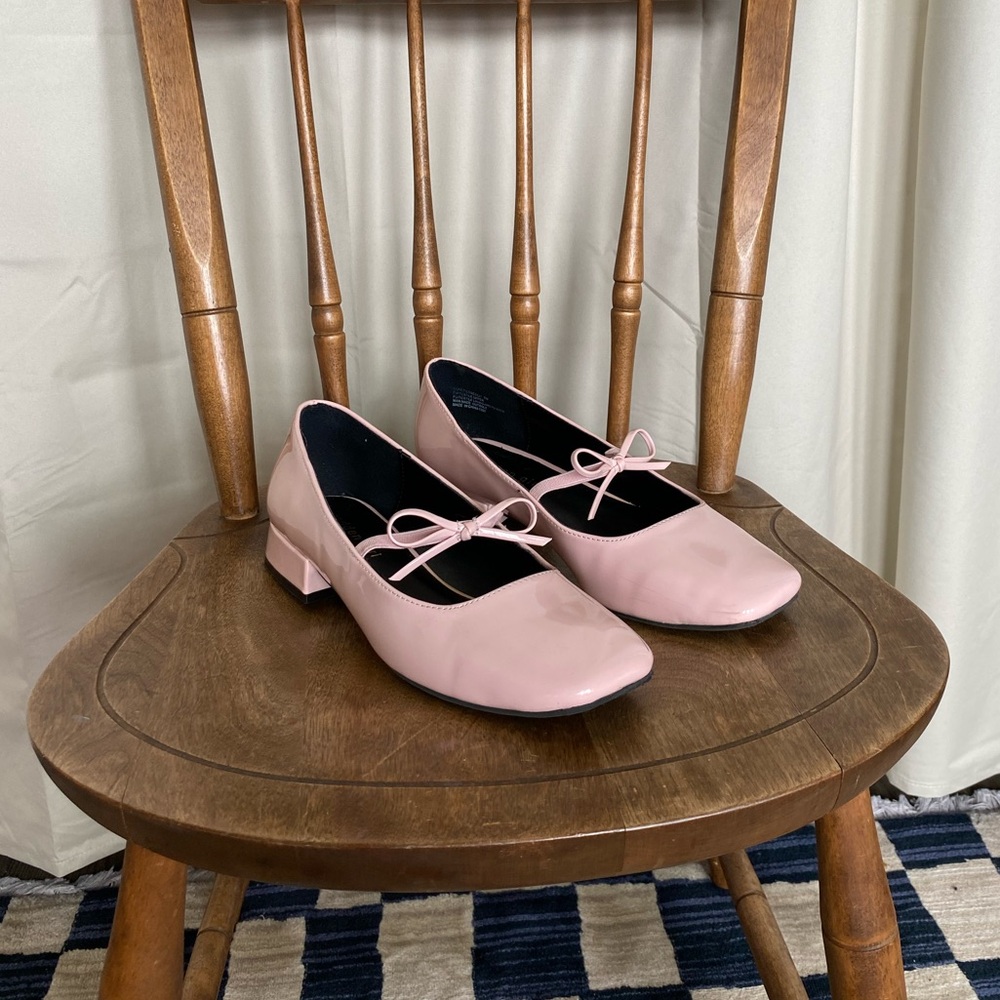 Madden Girl Heeled Ballet Flats